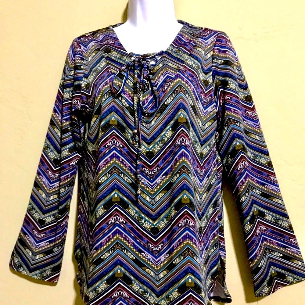 Notations Long Sleeve Blouse Brand New with tags